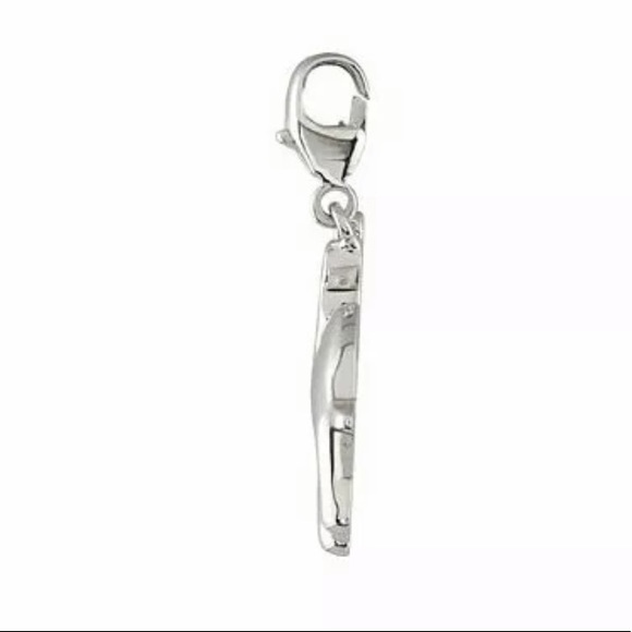 Sterling Silver Elephant Charm Lobster Clasp - Picture 2 of 2